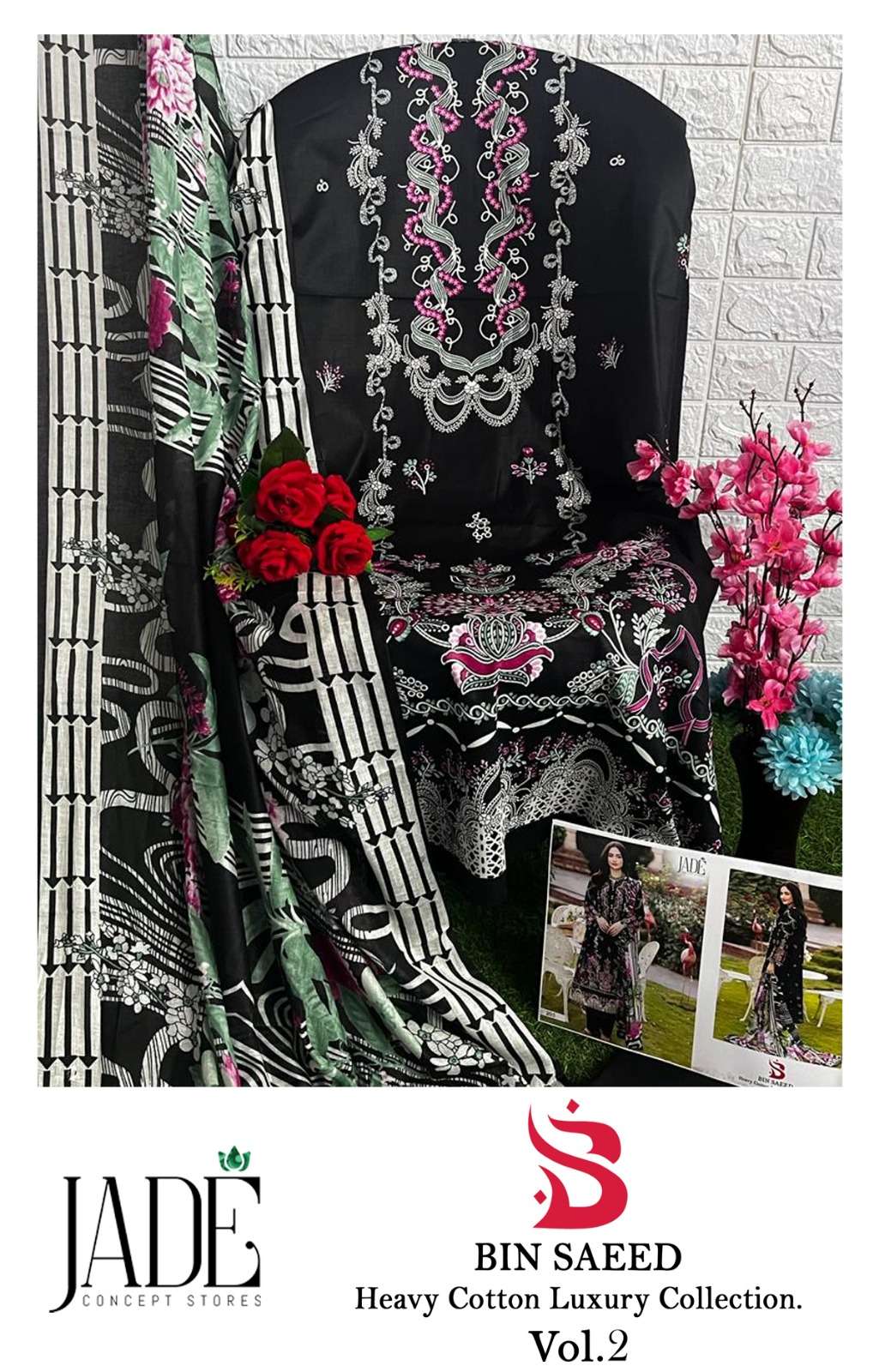 JADE BIN SAEED HEAVY COTTON LUXURY COLLECTION VOL 2