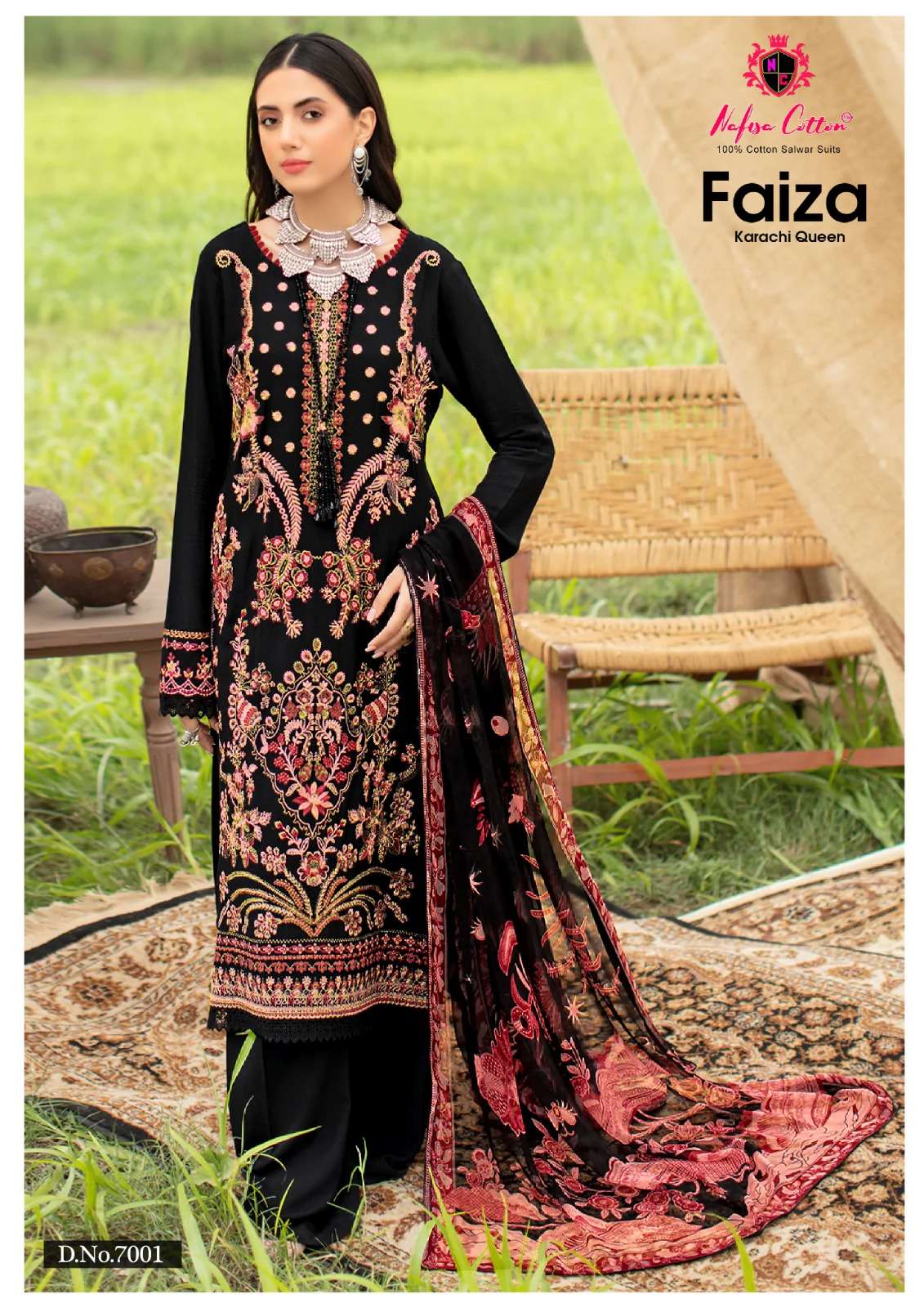 NAFISA COTTON FAIZA KARACHI QUEEN VOL 07 