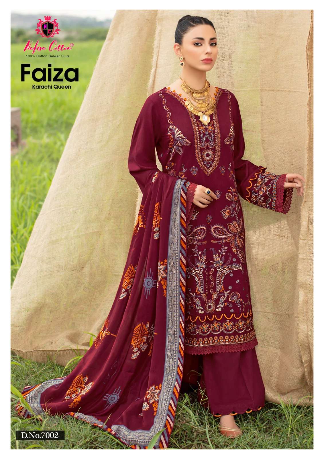 NAFISA COTTON FAIZA KARACHI QUEEN VOL 07 