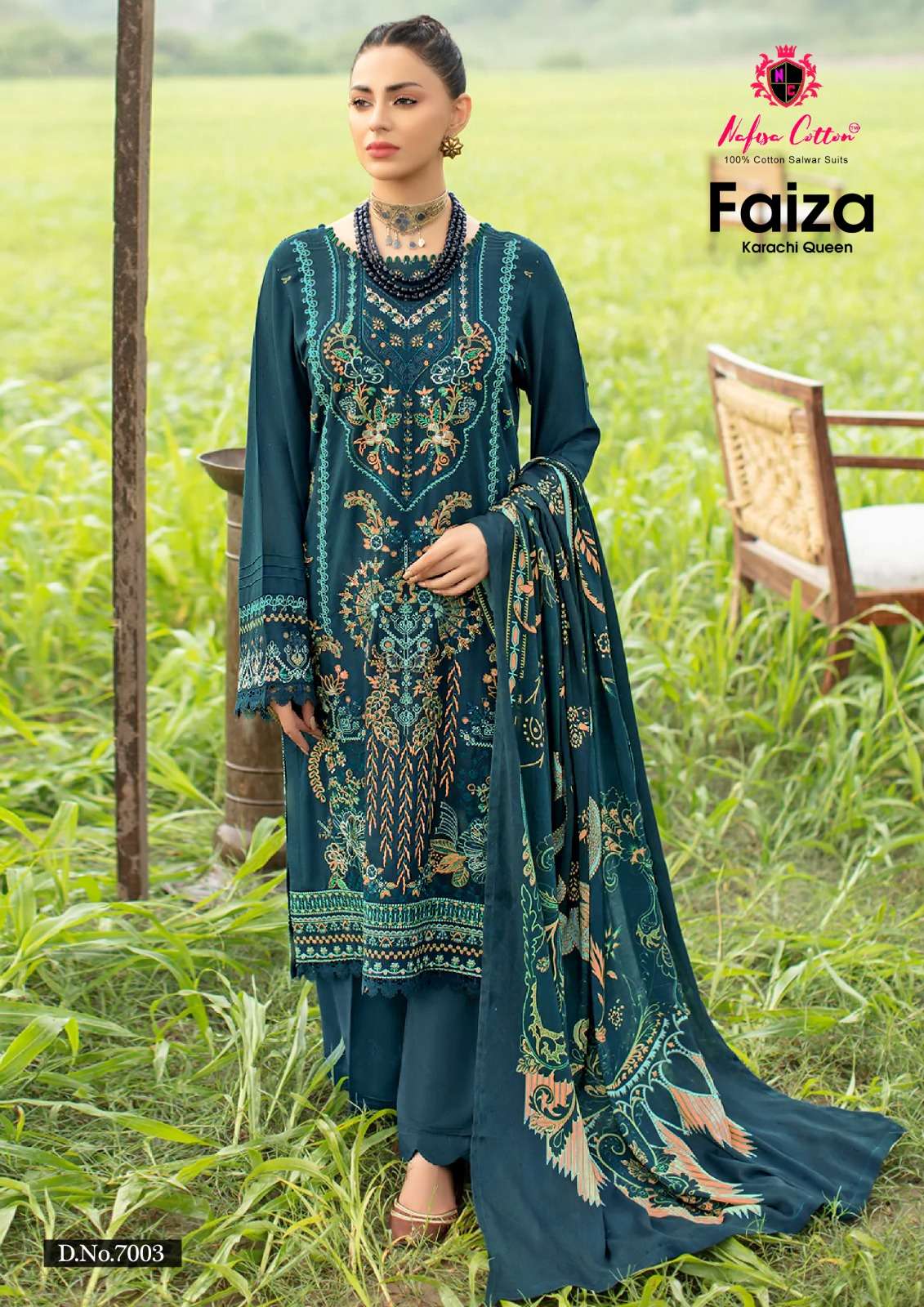 NAFISA COTTON FAIZA KARACHI QUEEN VOL 07 