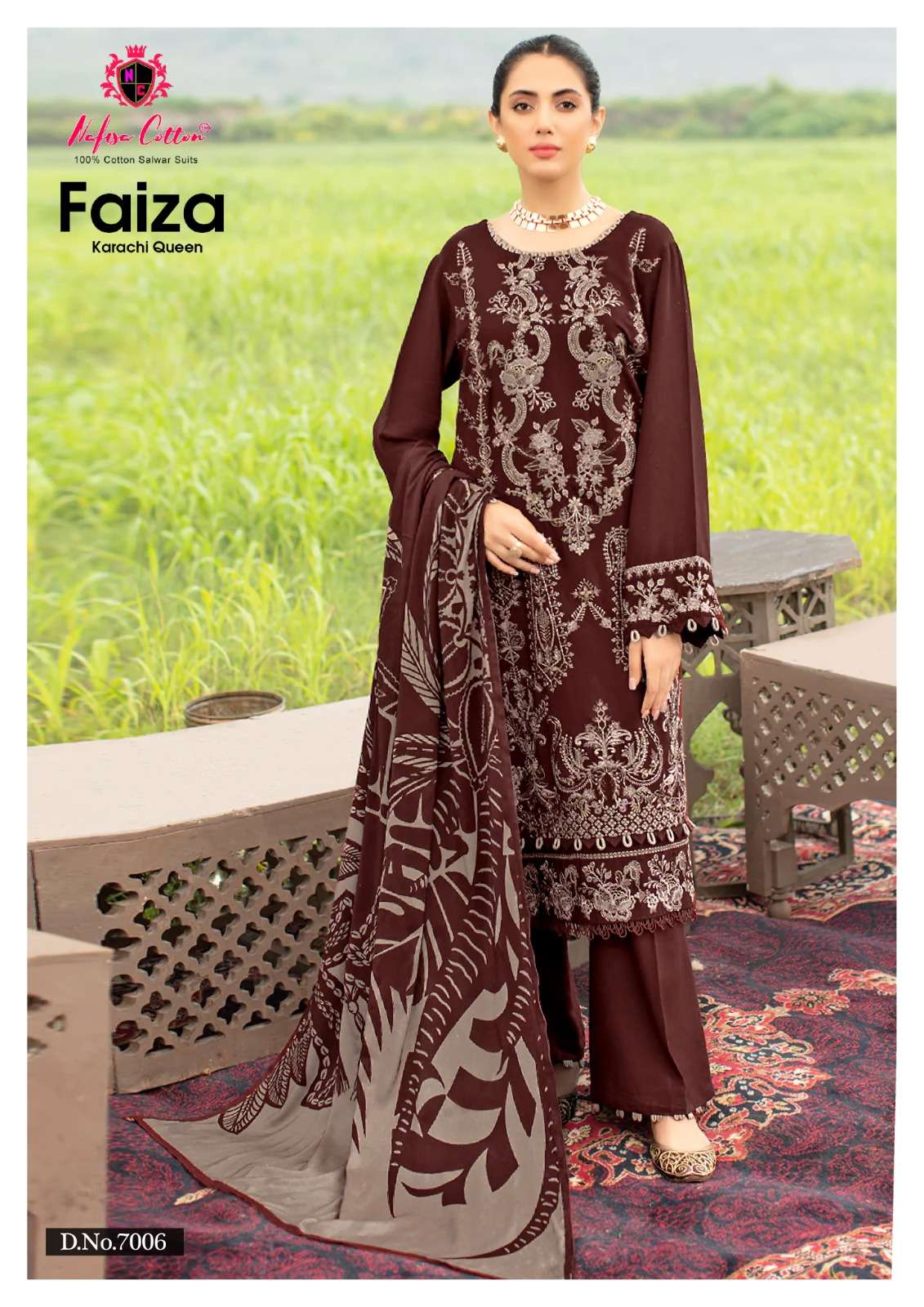 NAFISA COTTON FAIZA KARACHI QUEEN VOL 07 