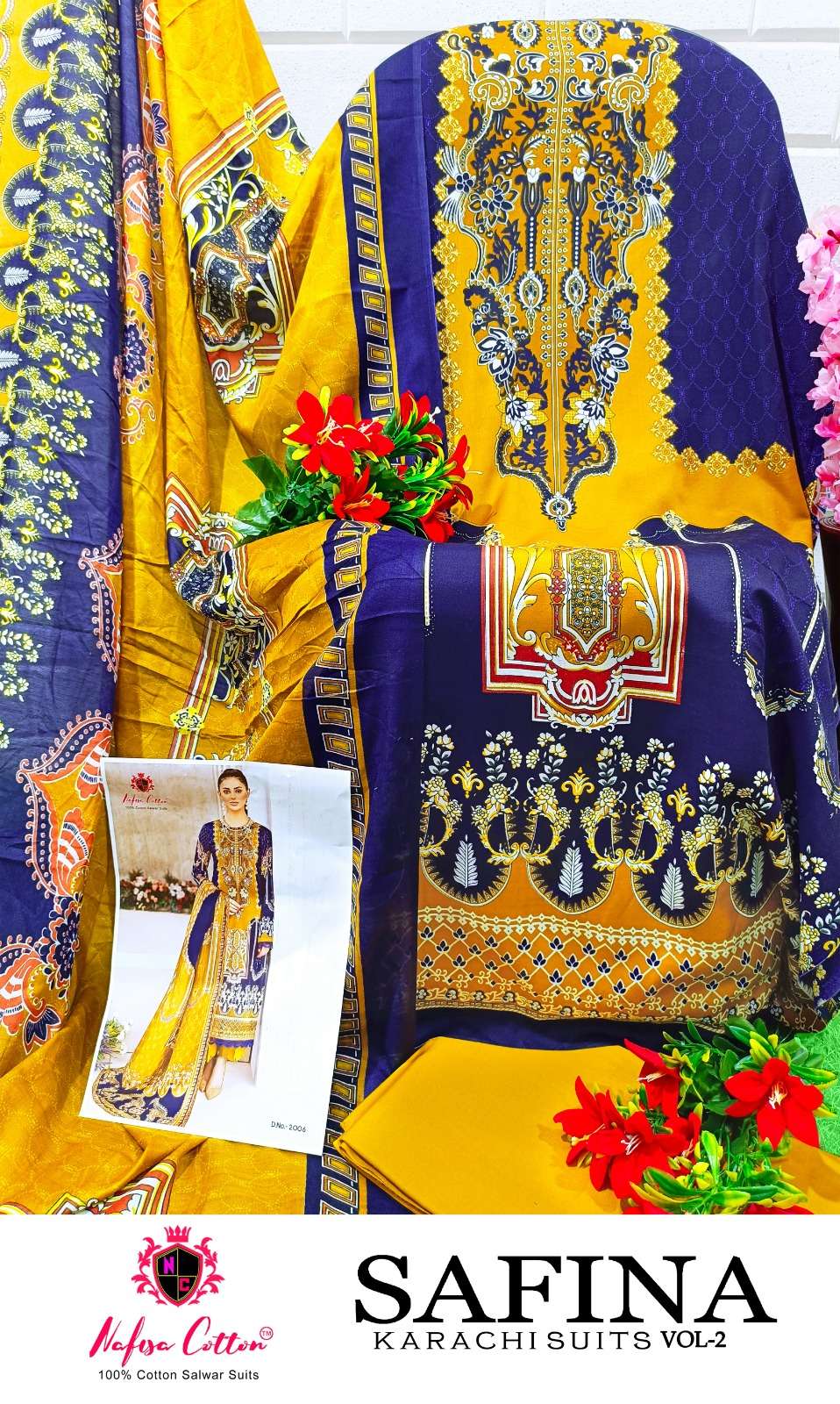 NAFISA COTTON SAFINA VOL 2