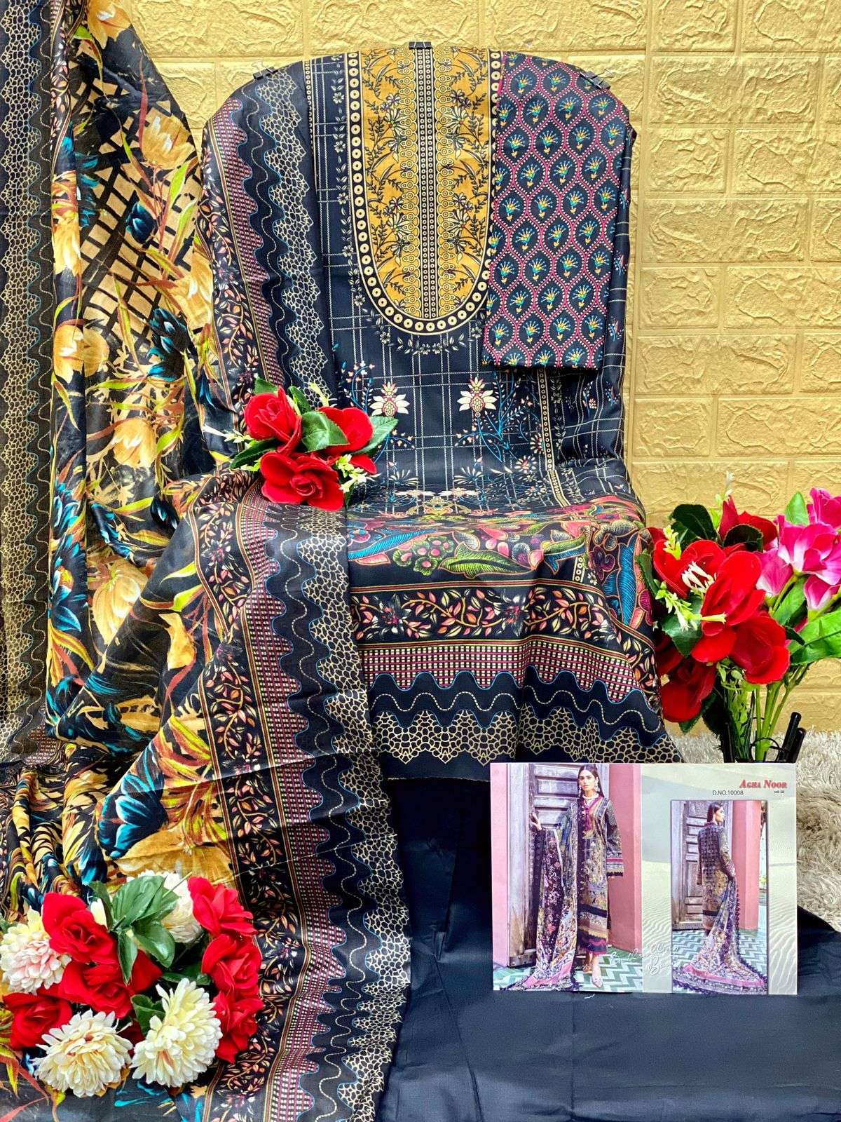 AGHA NOOR LUXURY LAWN COLLECTION VOL 10
