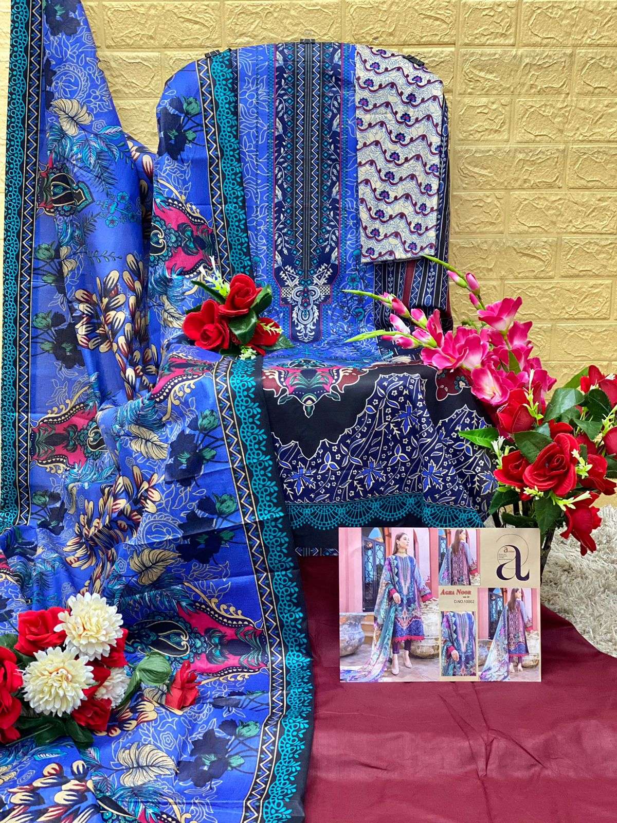 AGHA NOOR LUXURY LAWN COLLECTION VOL 10