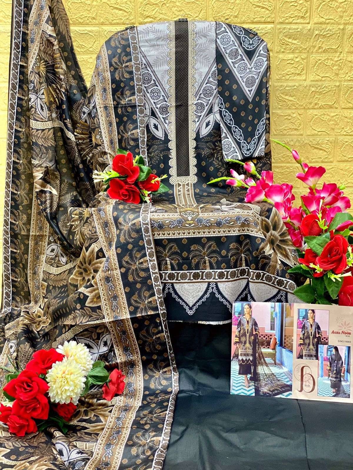 AGHA NOOR LUXURY LAWN COLLECTION VOL 10