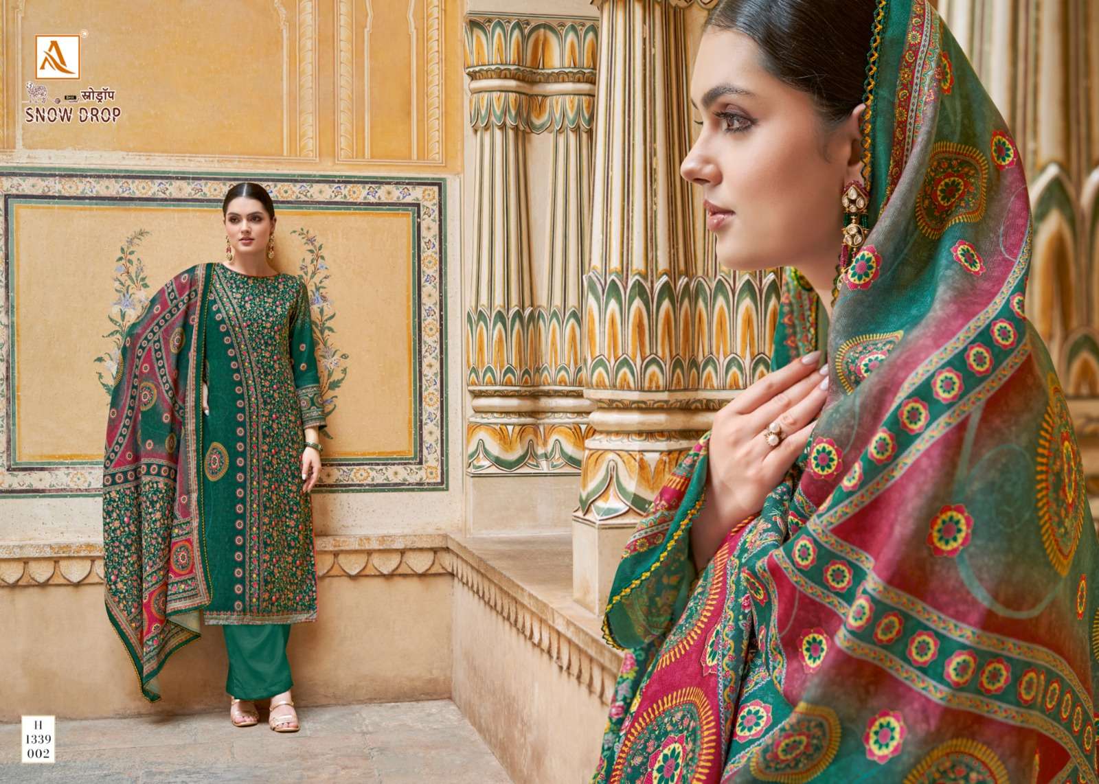 ALOK SUITS SNOW DROP