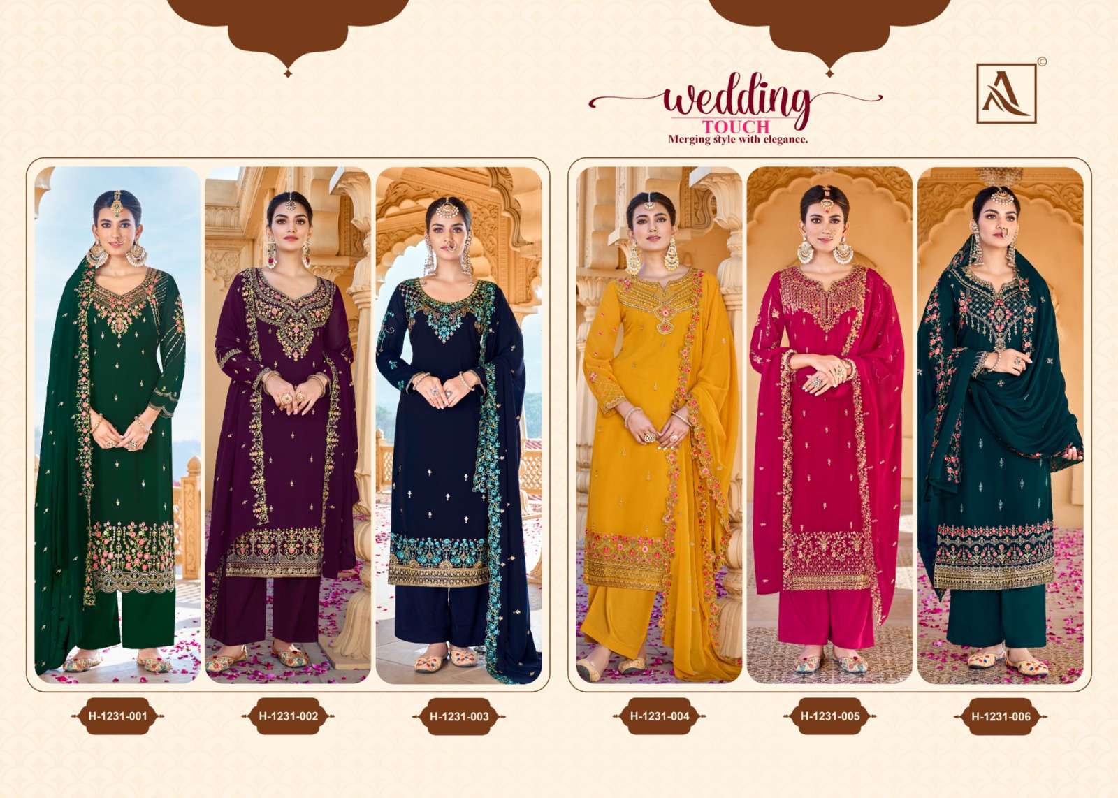 ALOK SUITS WEDDING TOUCH 