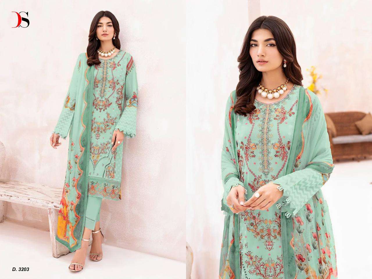 DEEPSY SUITS CHEVERON LAWN VOL 9 