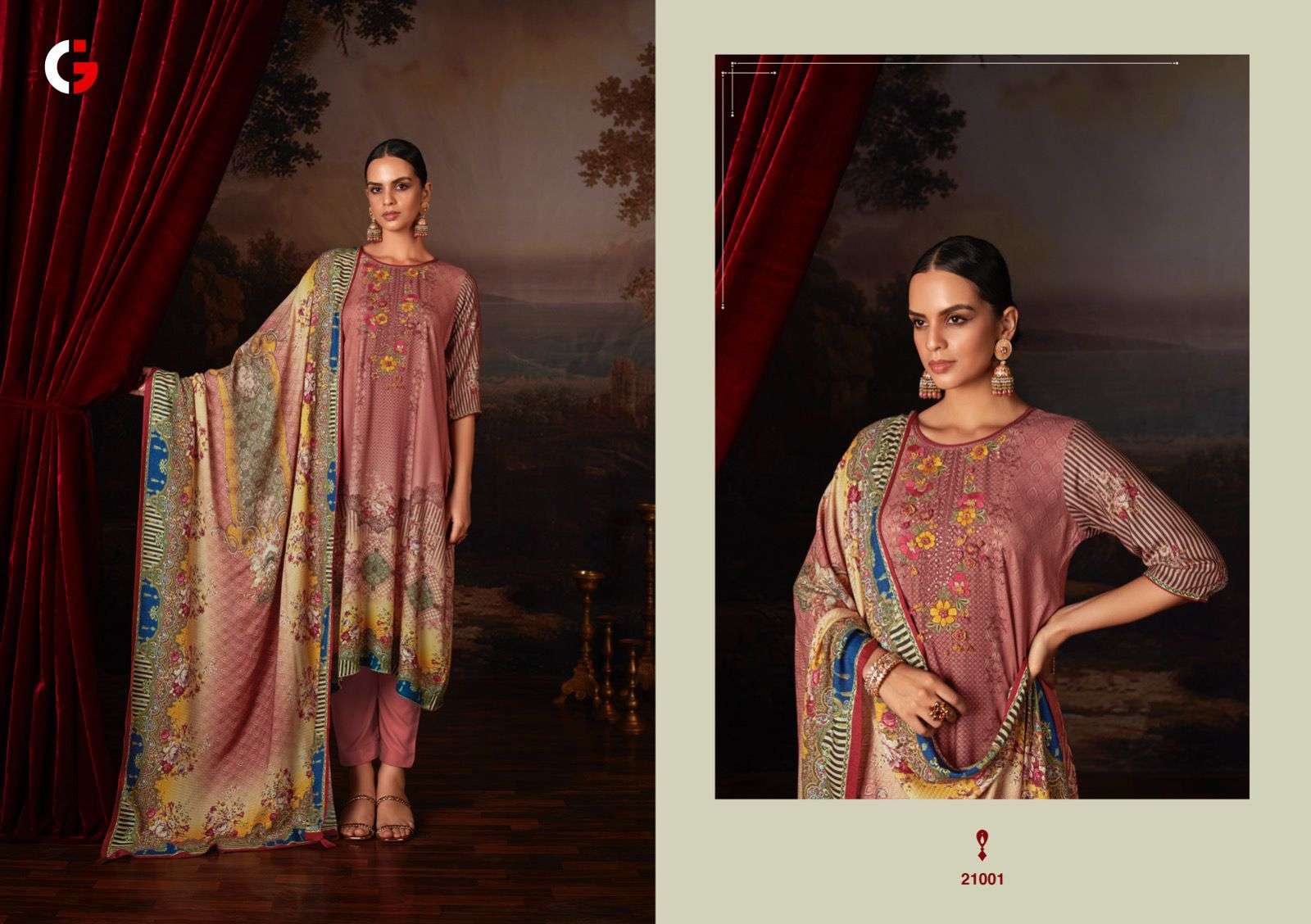 DEEPSY SUITS GULL JEE DILKHUSH 