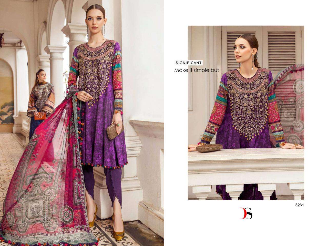 DEEPSY SUITS MARIA B M PRINT VOL 5