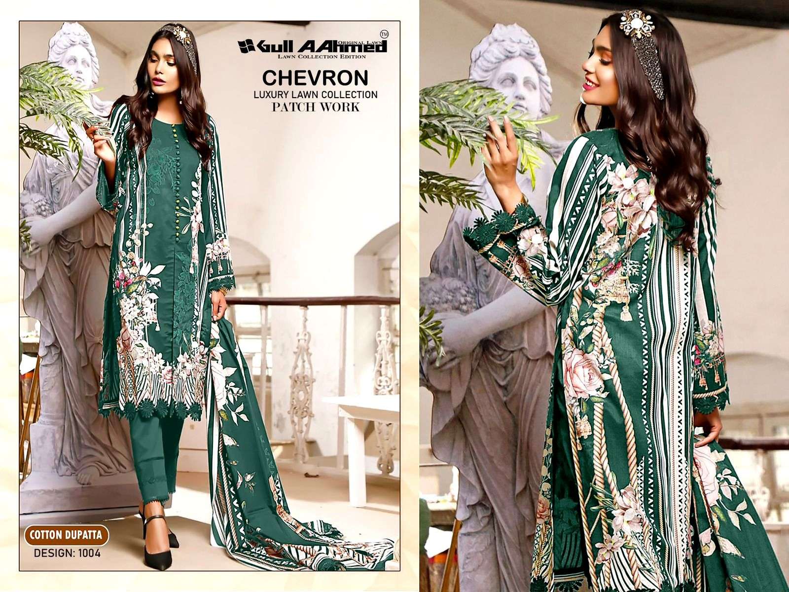GULL AAHMED CHEVRON LUXURY LAWN COLLECTION