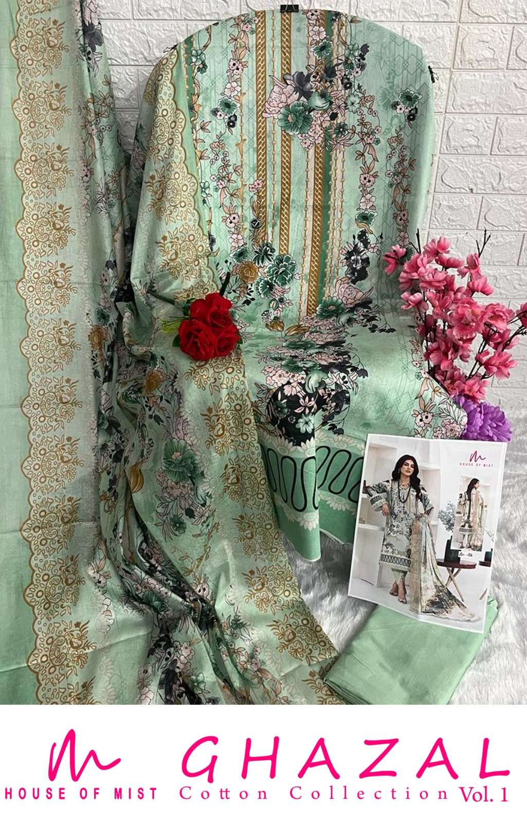 HOUSE OF MIST GHAZAL COTTON COLLECTION