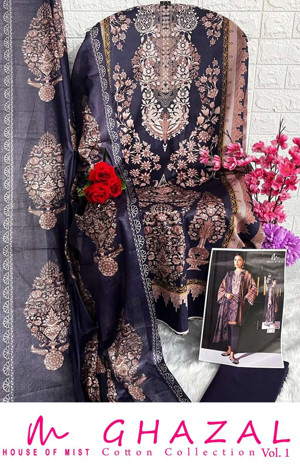 HOUSE OF MIST GHAZAL COTTON COLLECTION