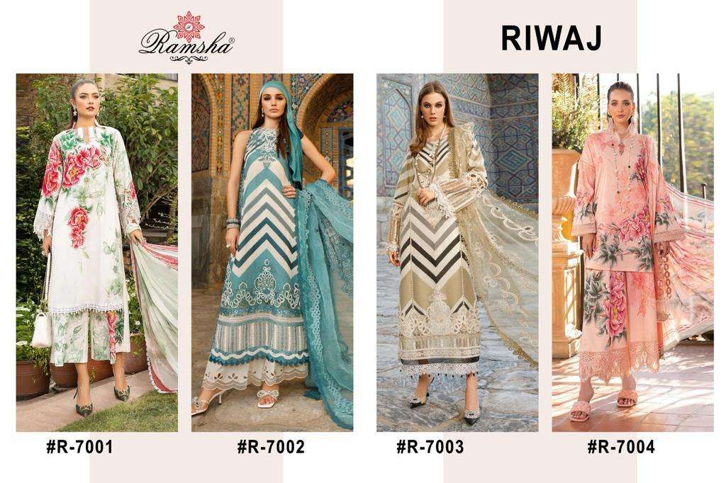 RAMSHA RIWAJ LAWN COLLECTION