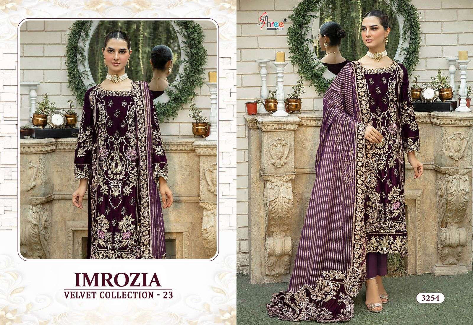 SHREE FABS IMROZIA VELVET COLLECTION