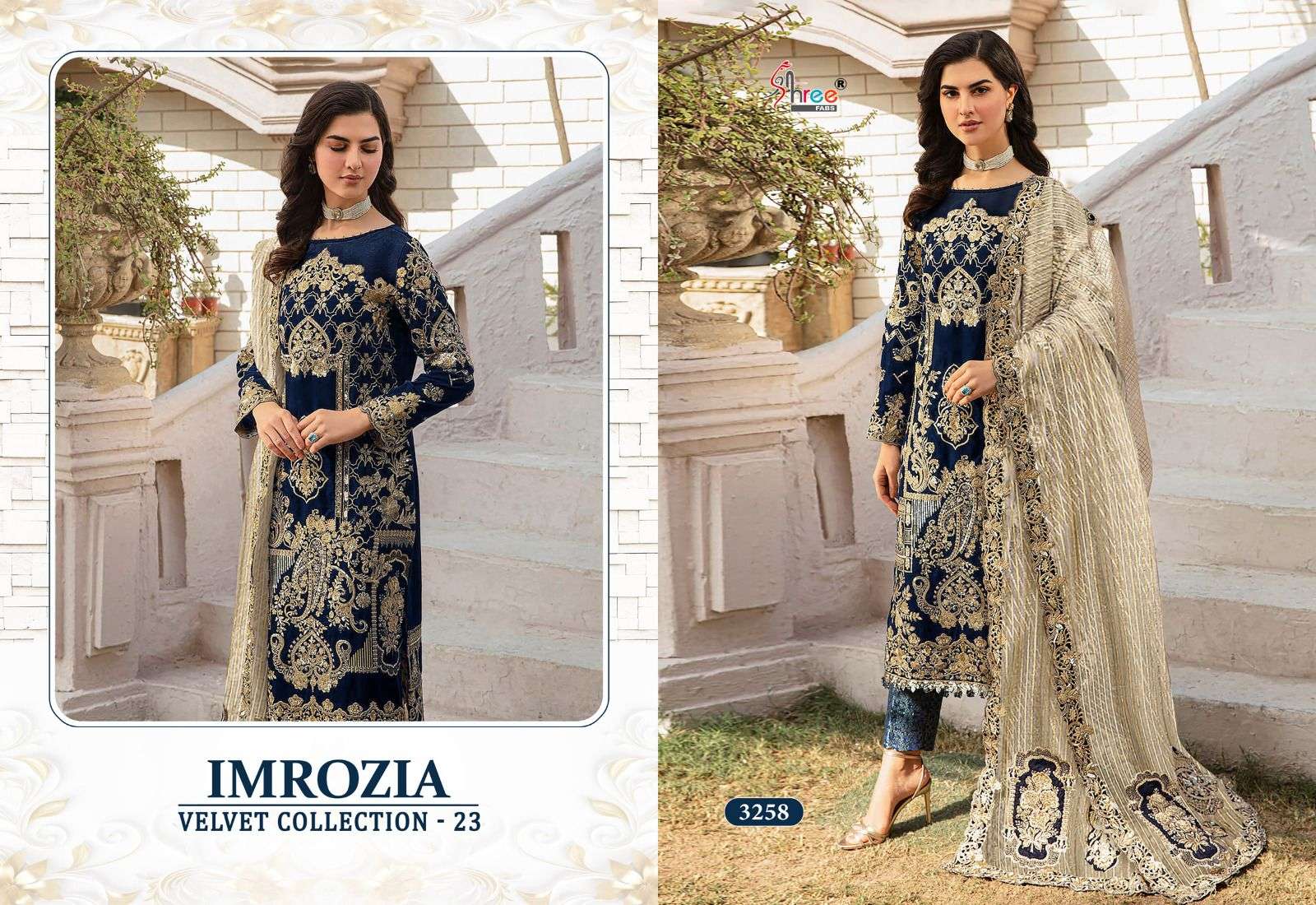 SHREE FABS IMROZIA VELVET COLLECTION