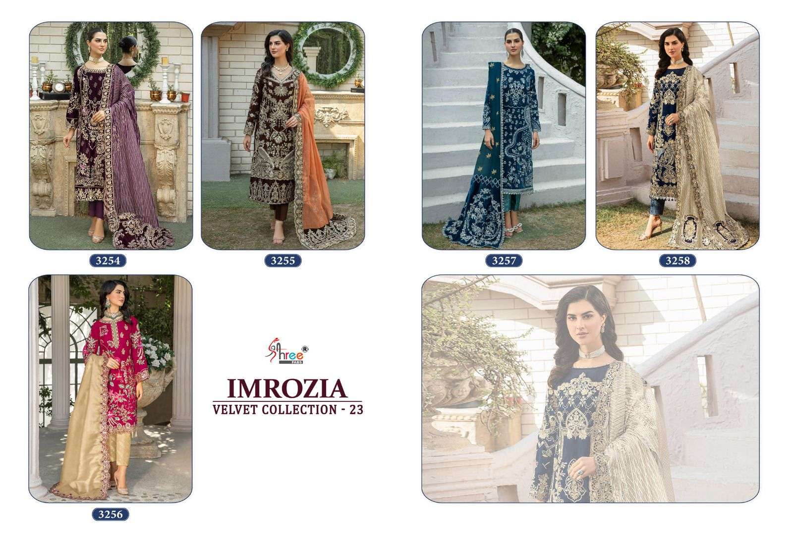 SHREE FABS IMROZIA VELVET COLLECTION