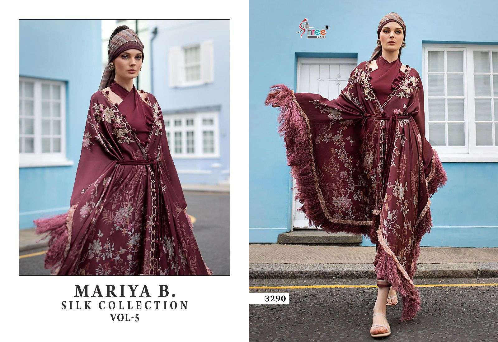SHREE FABS MARIA B SILK COLLECTION VOL 5