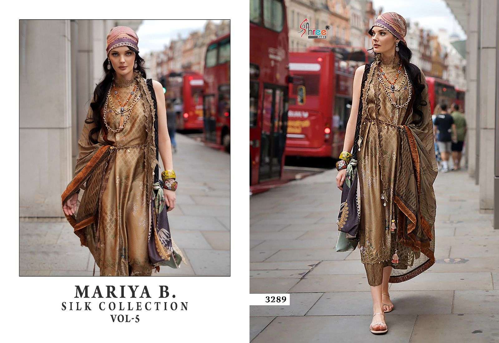 SHREE FABS MARIA B SILK COLLECTION VOL 5