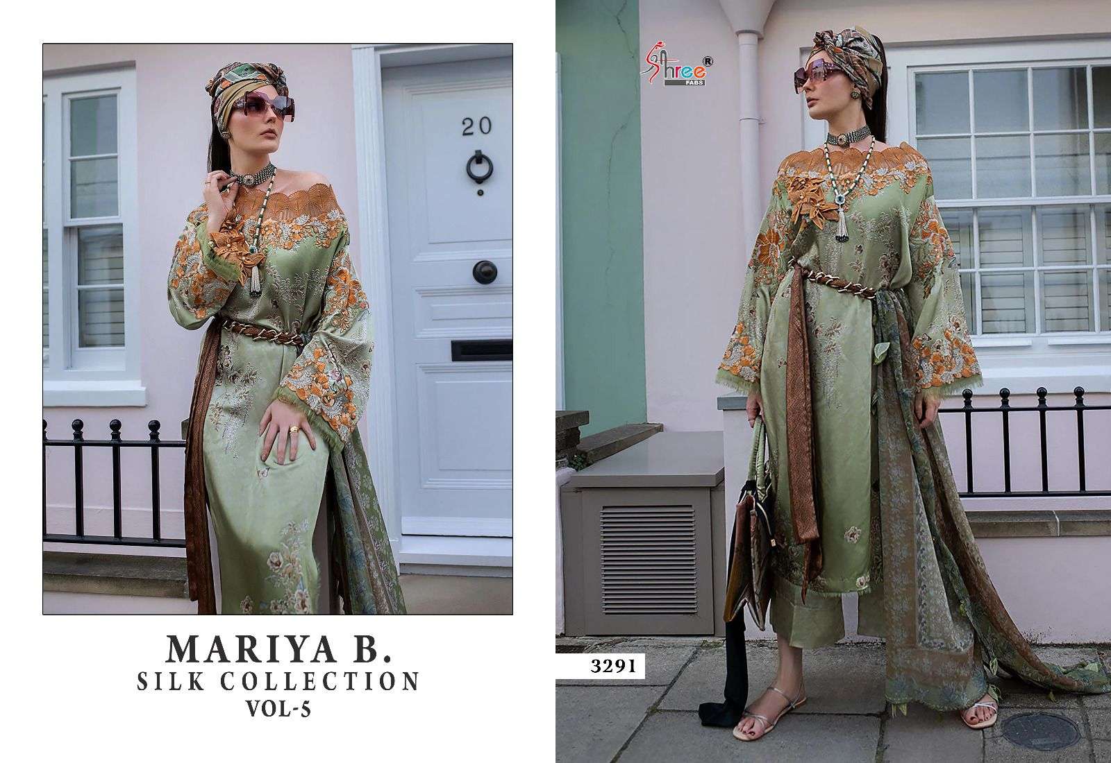 SHREE FABS MARIA B SILK COLLECTION VOL 5