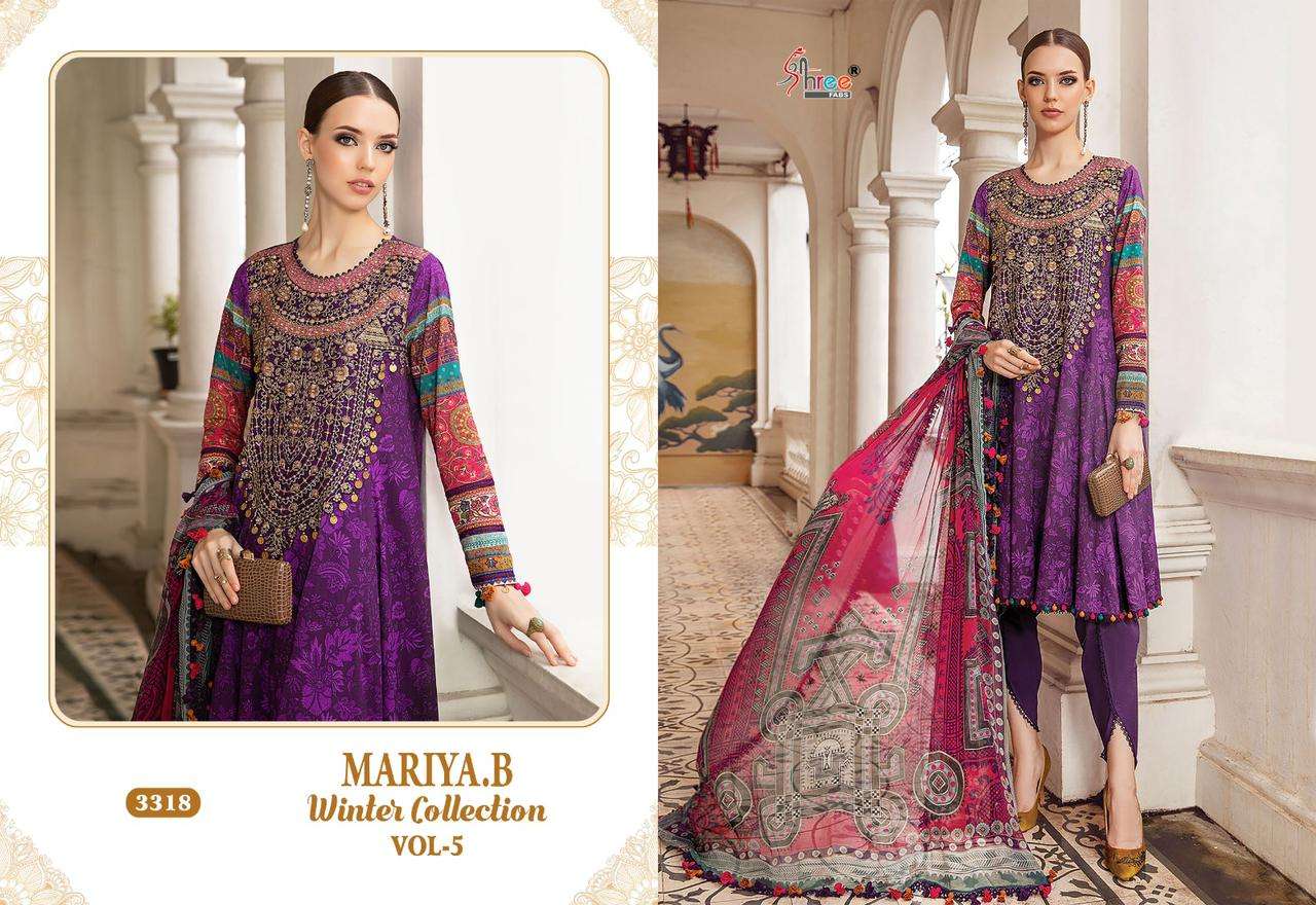 SHREE FABS MARIYA B WINTER COLLECTION VOL 5