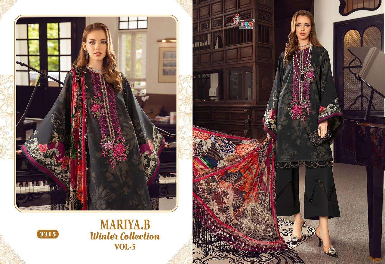 SHREE FABS MARIYA B WINTER COLLECTION VOL 5