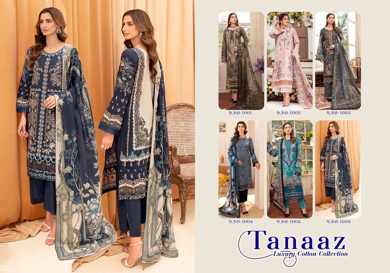 TANAAZ LUXURY COTTON COLLECTION VOL 1