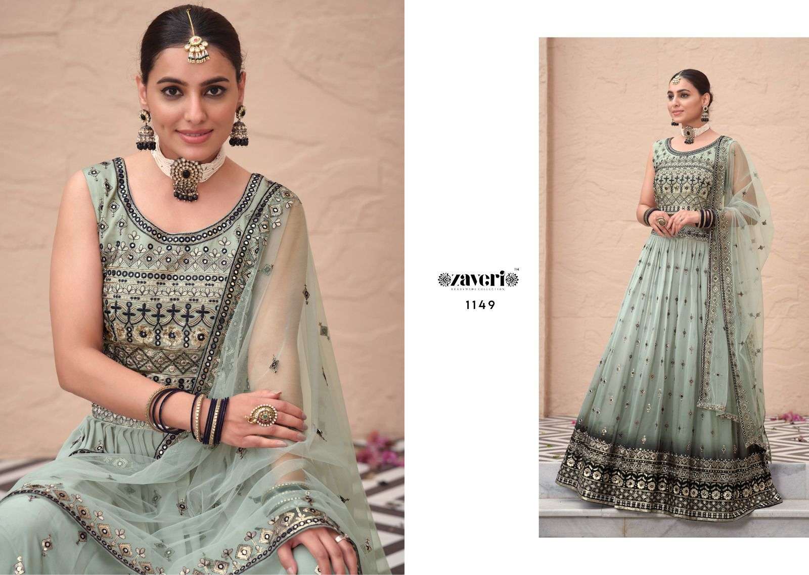 ZAVERI WOMAN BEAUTY RASHAM