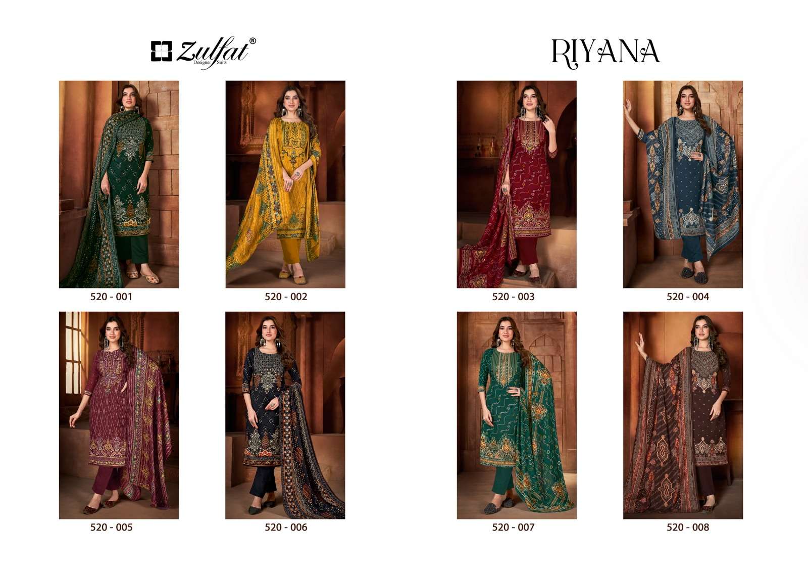 ZULFAT DESIGNER SUITS RIYANA 