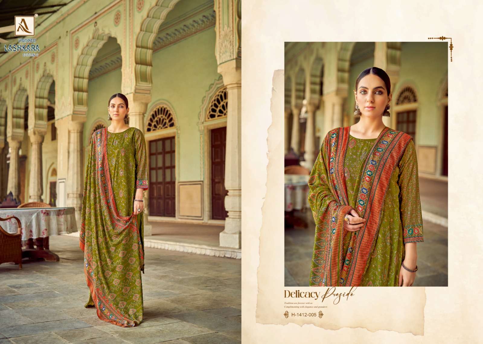 ALOK SUITS LASHKARA EDITION 2 