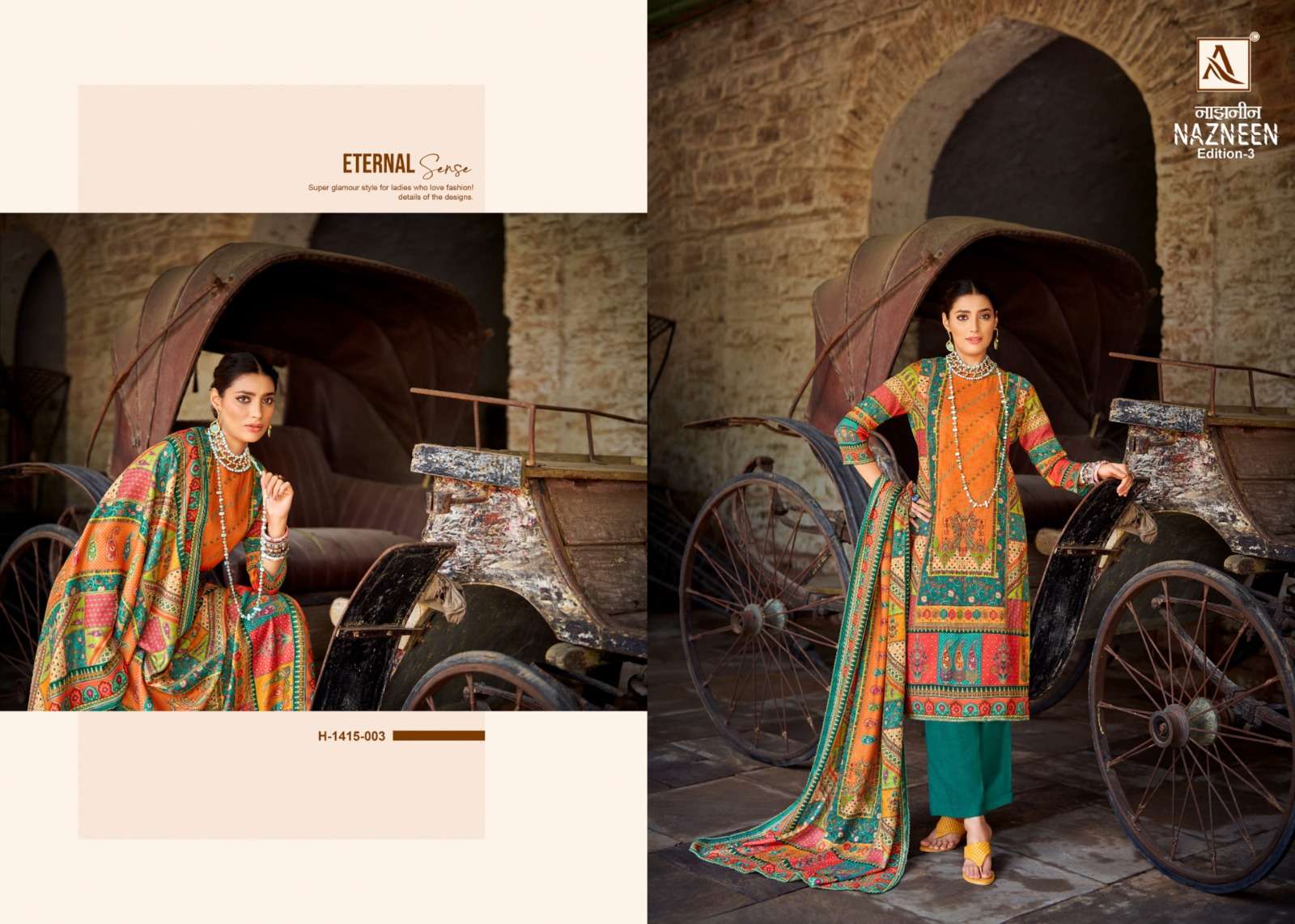 ALOK SUITS NAZNEEN VOL 3