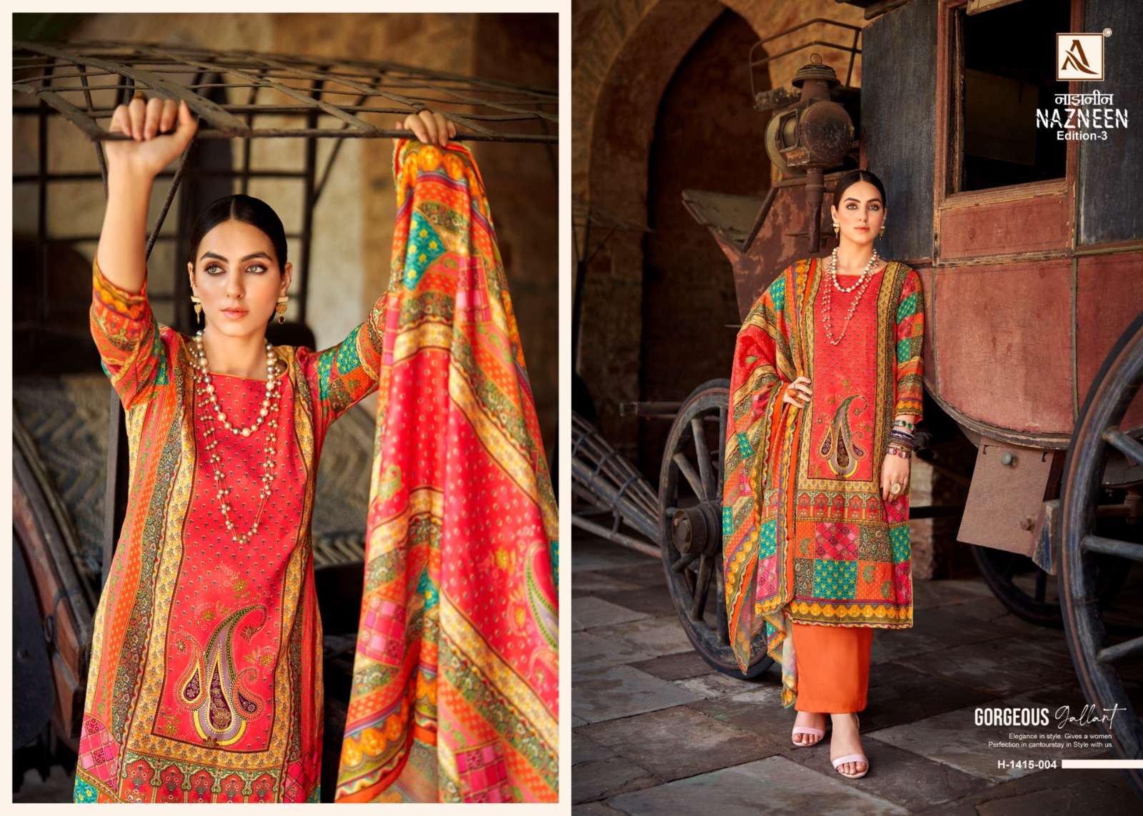 ALOK SUITS NAZNEEN VOL 3