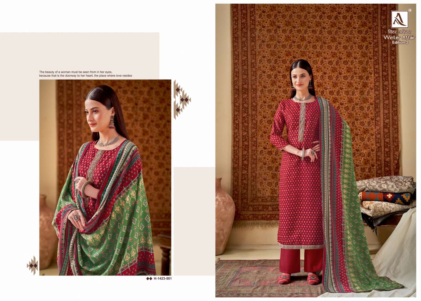 ALOK SUITS WINTER AFFAIR EDITION 2