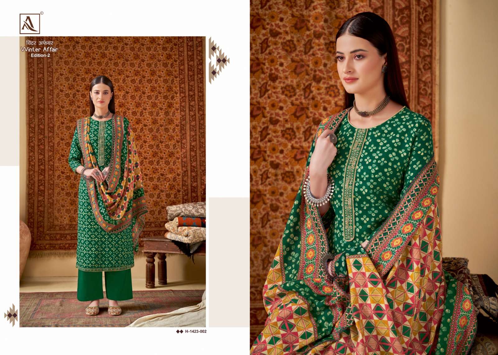 ALOK SUITS WINTER AFFAIR EDITION 2