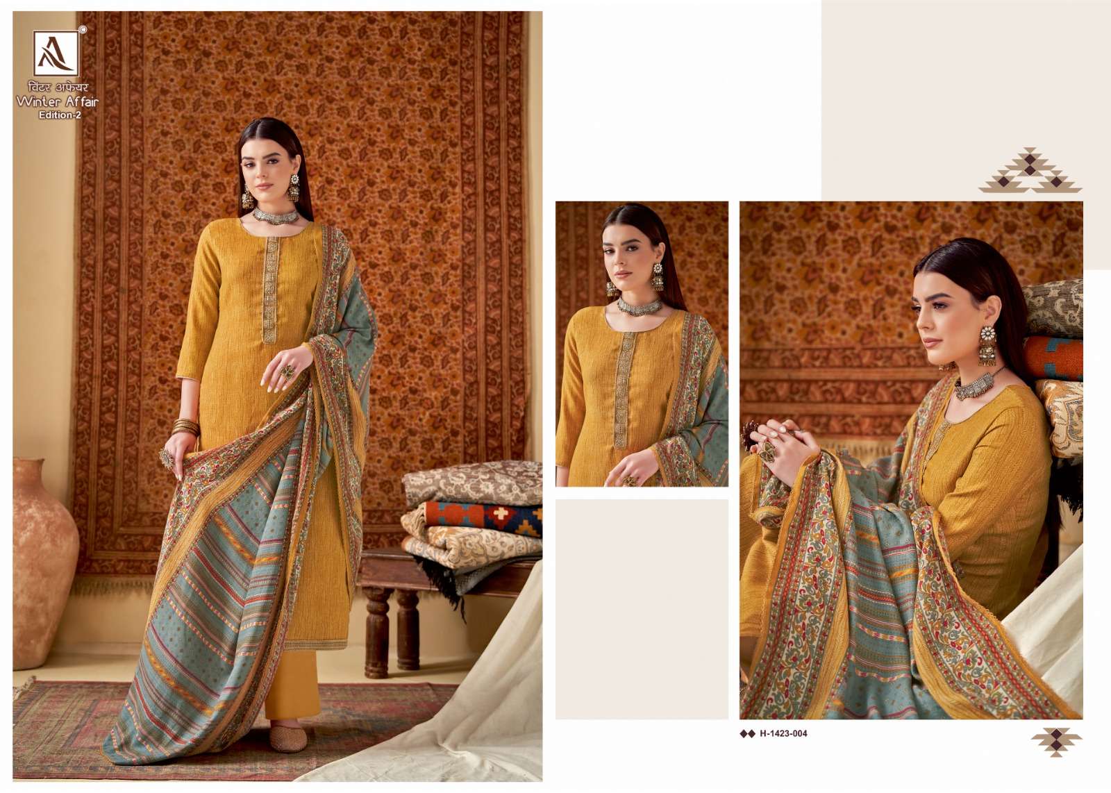 ALOK SUITS WINTER AFFAIR EDITION 2