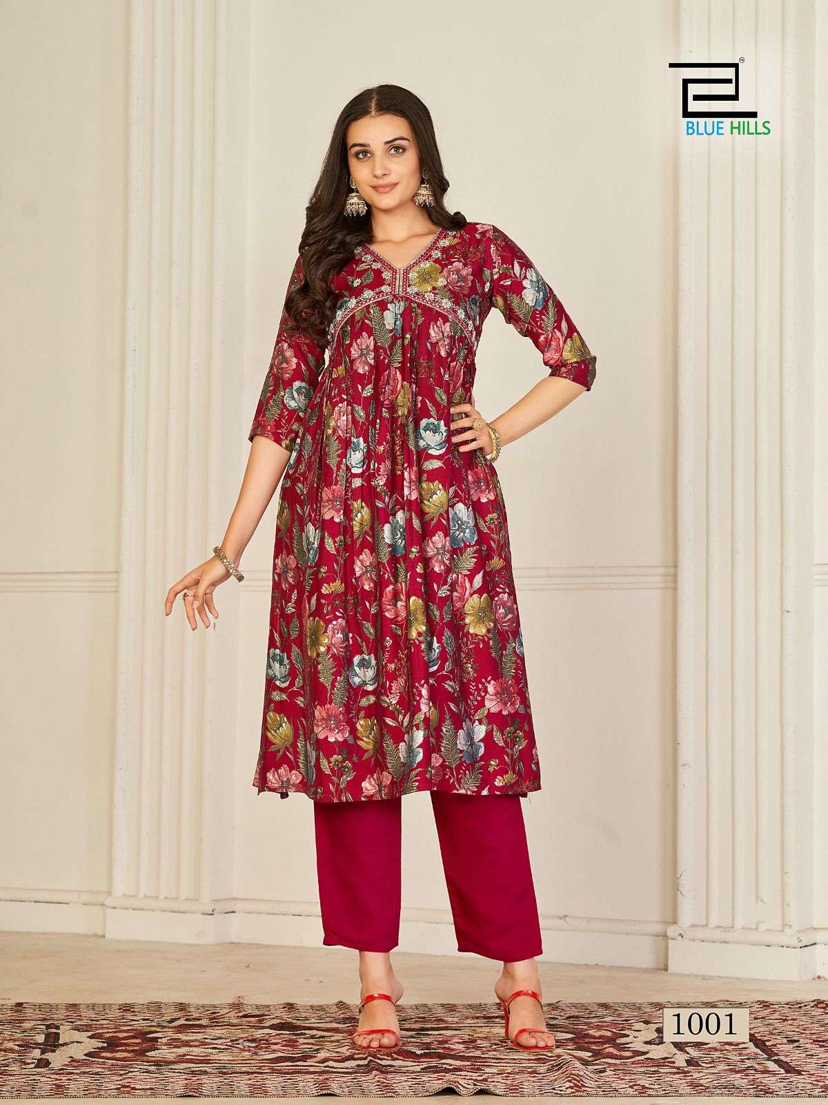 BLUE HILLS SUHANA FLORAL