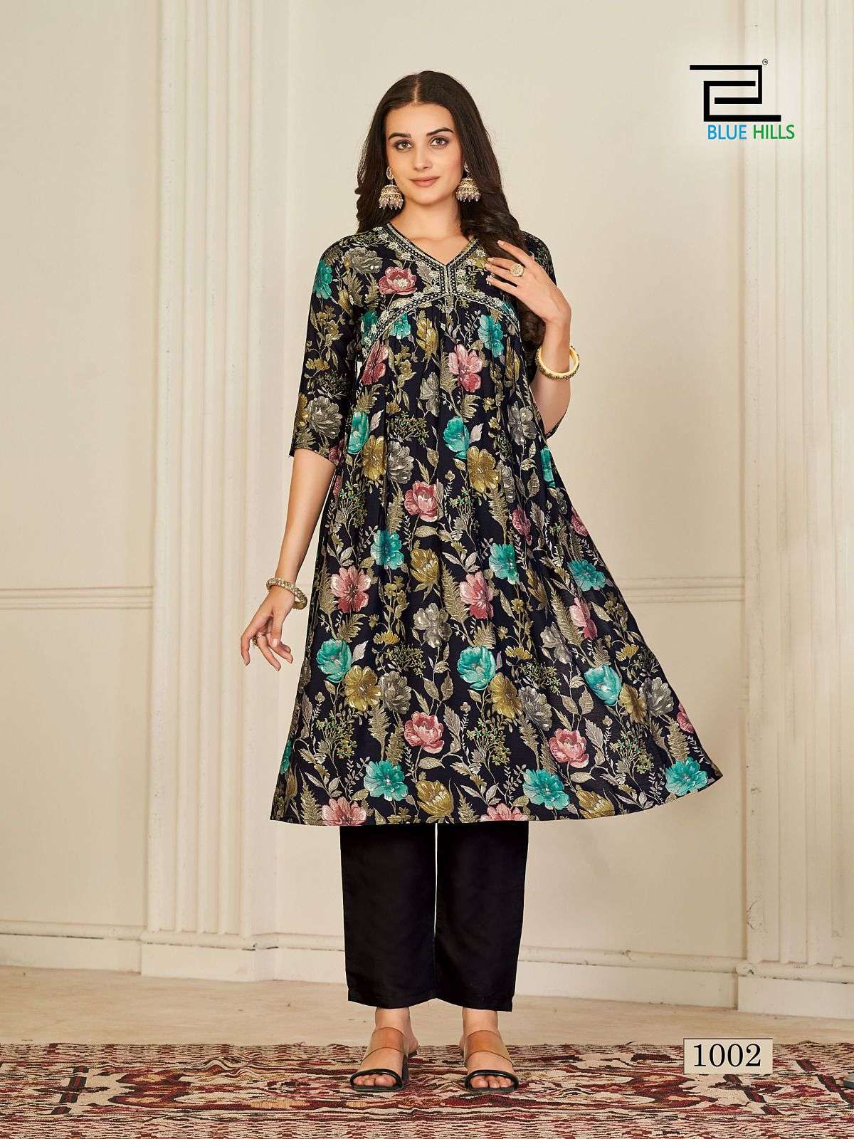 BLUE HILLS SUHANA FLORAL