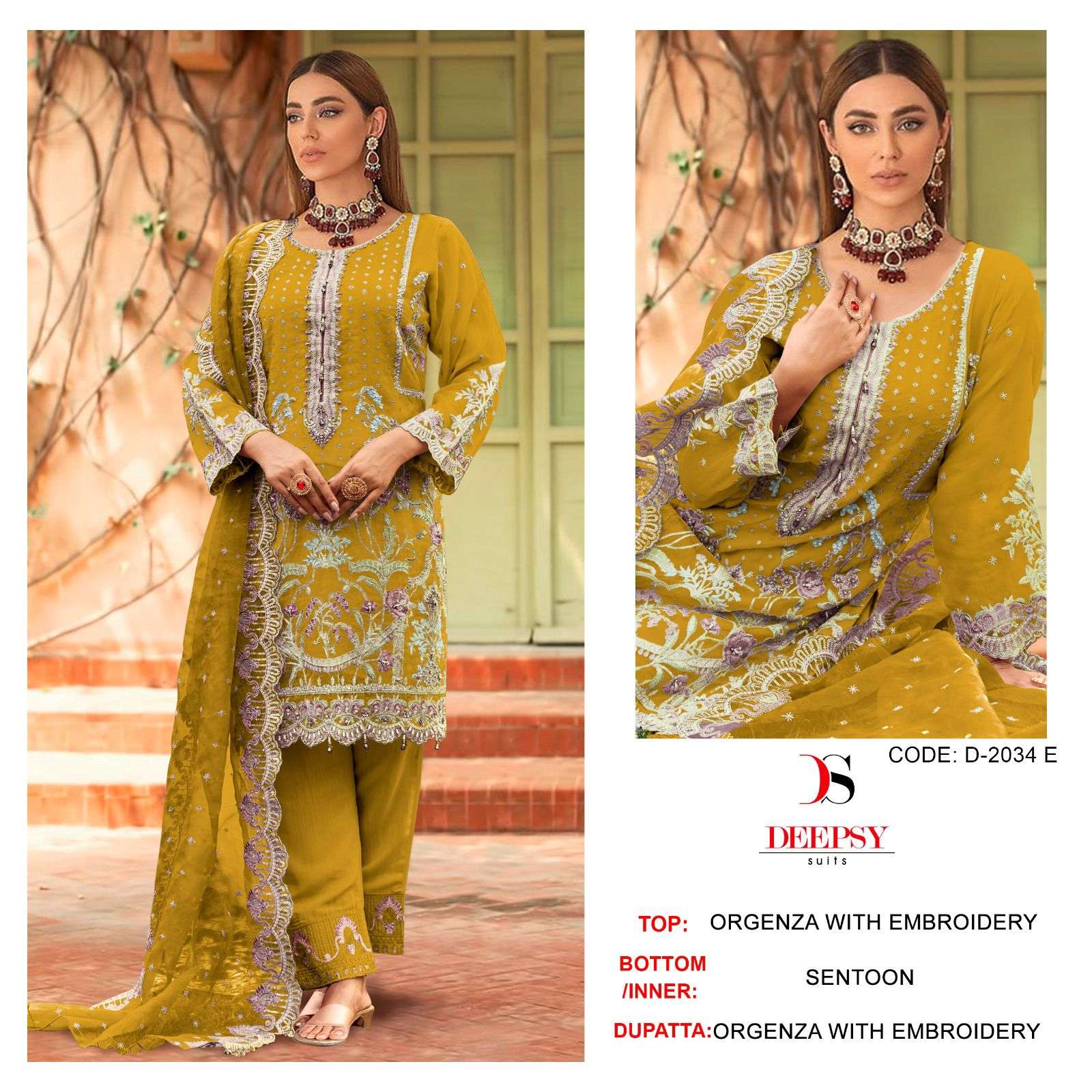 DEEPSY SUITS D 2034 EFGH