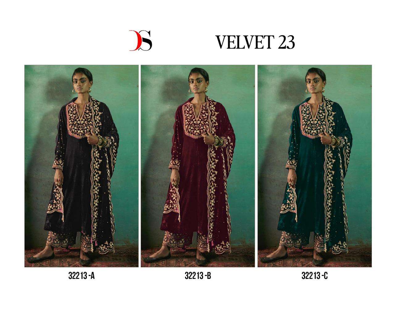 DEEPSY SUITS  VELVET 23 D NO 32213 