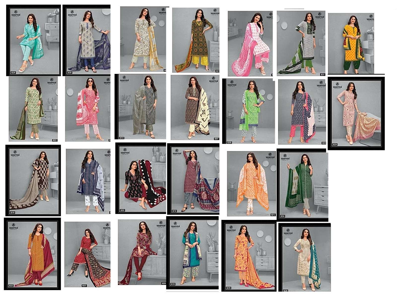 DEEPTEX PRINTS MISS INDIA VOL 82