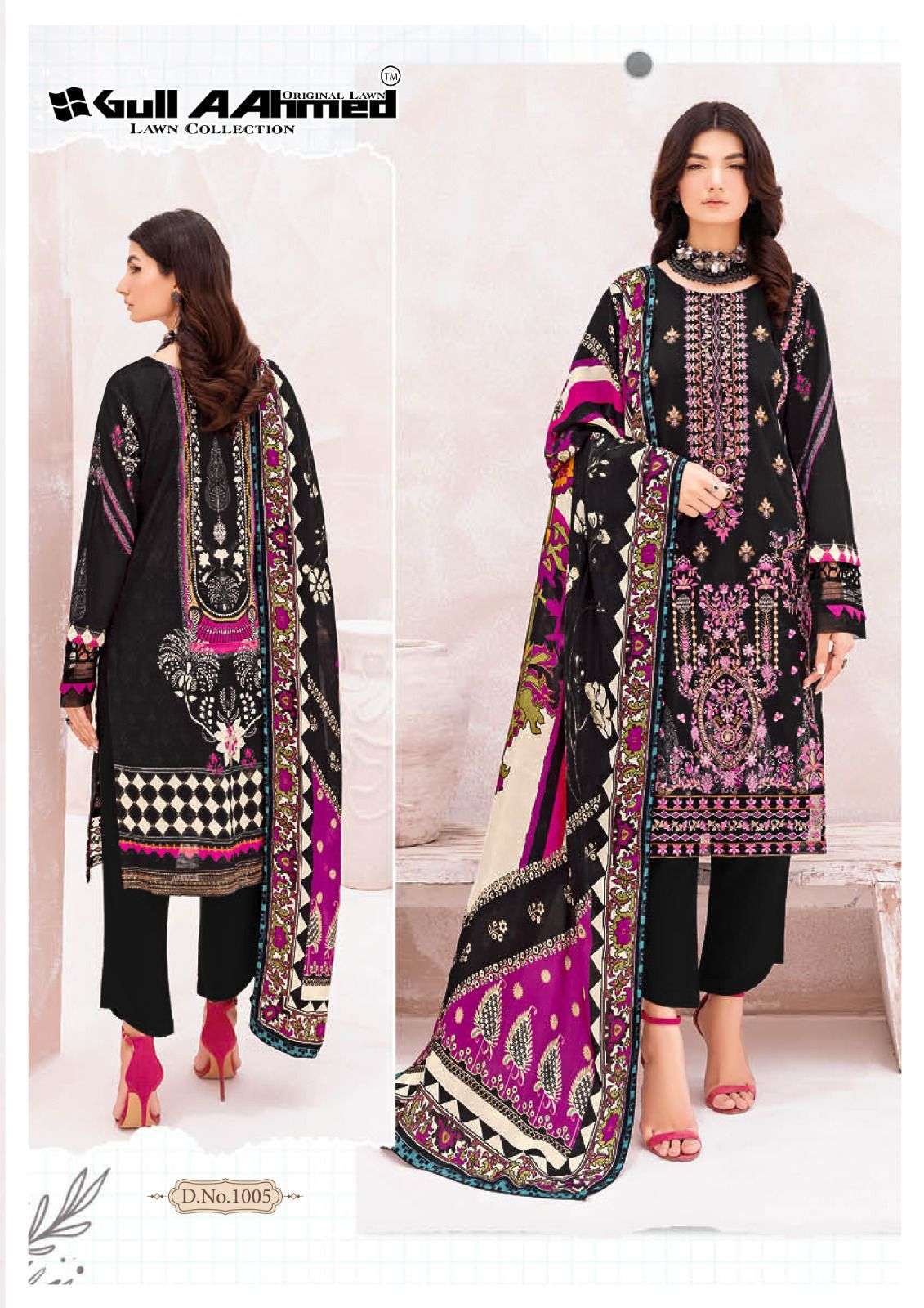 GULL AAHMED AZURE  LUXURY LAWN COLLECTION 
