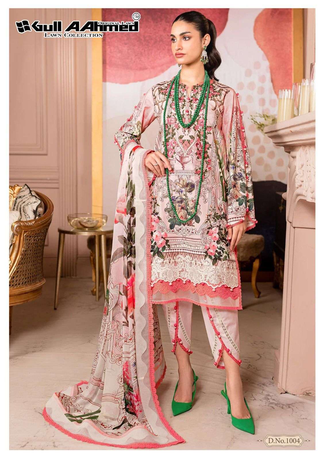 GULL AAHMED AZURE  LUXURY LAWN COLLECTION 