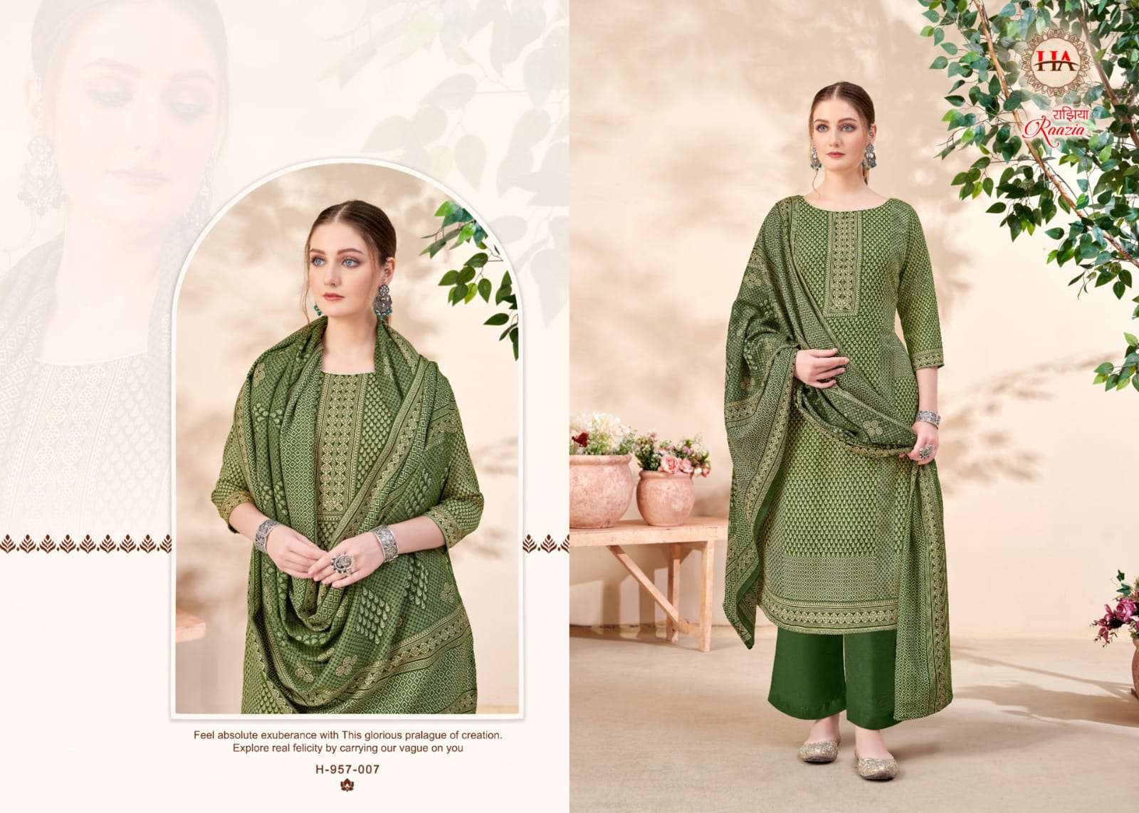 HARSHIT FASHION HUB RAAZIA