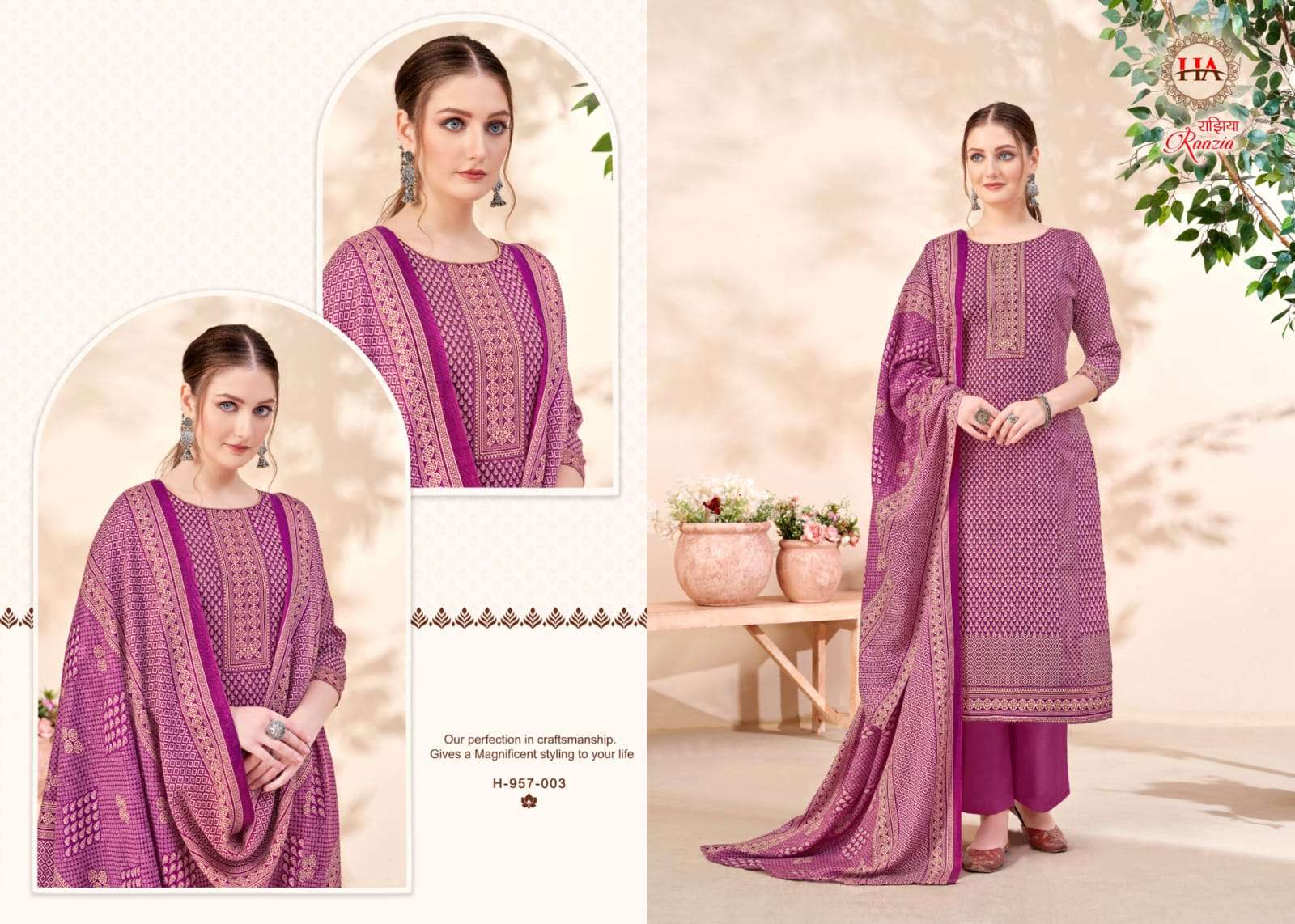 HARSHIT FASHION HUB RAAZIA