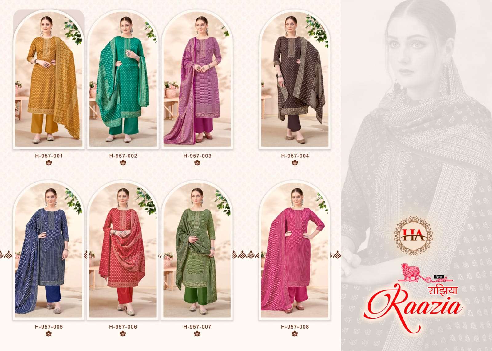 HARSHIT FASHION HUB RAAZIA