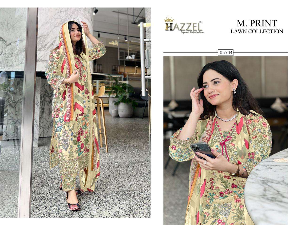 HAZZEL M PRINT LAWN COLLECTION