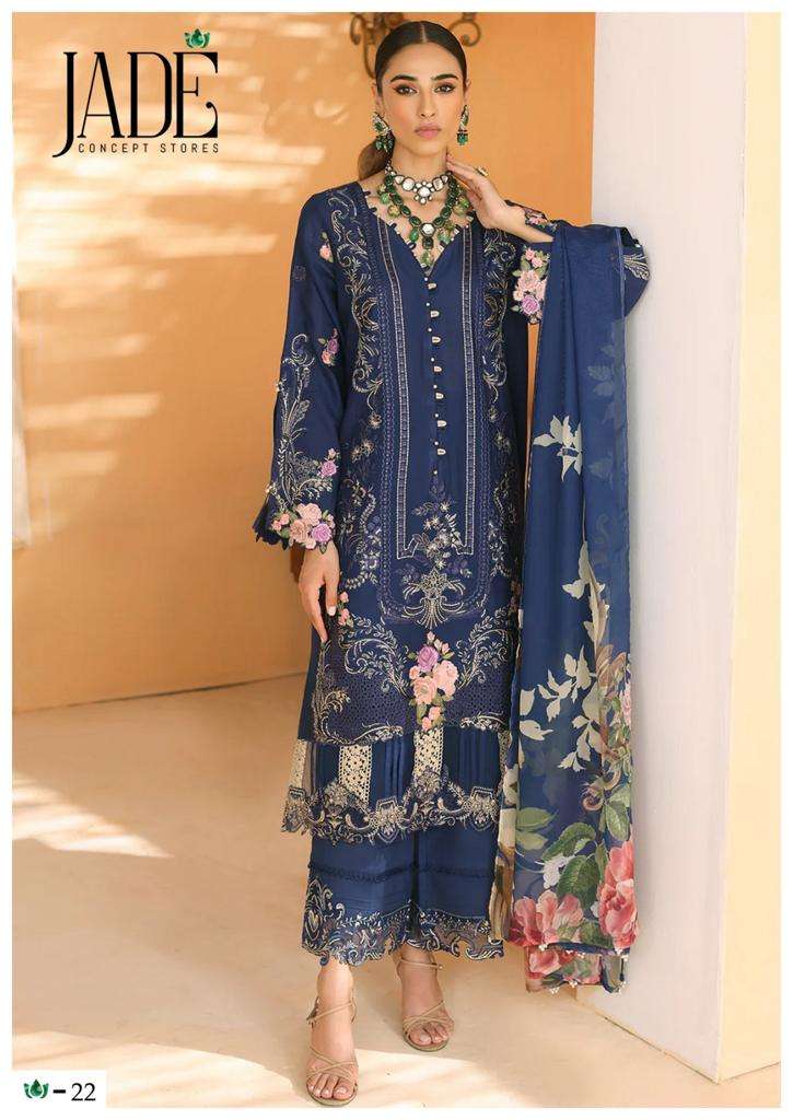 JADE CHEVRON EXCLUSIVE HEAVY COTTON VOL 3 