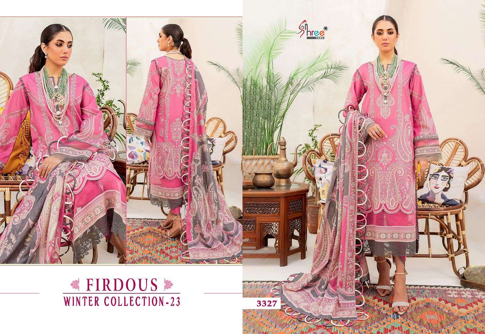 SHREE FABS FIRDOUS WINTER COLLECTION 23