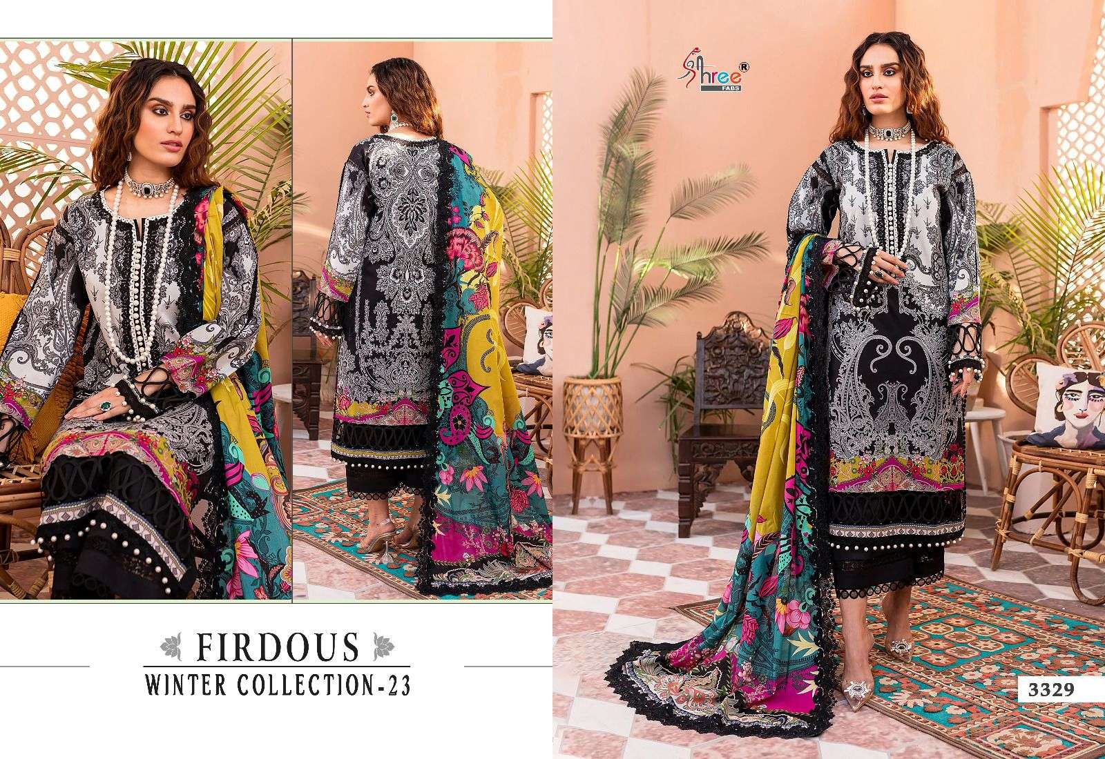 SHREE FABS FIRDOUS WINTER COLLECTION 23