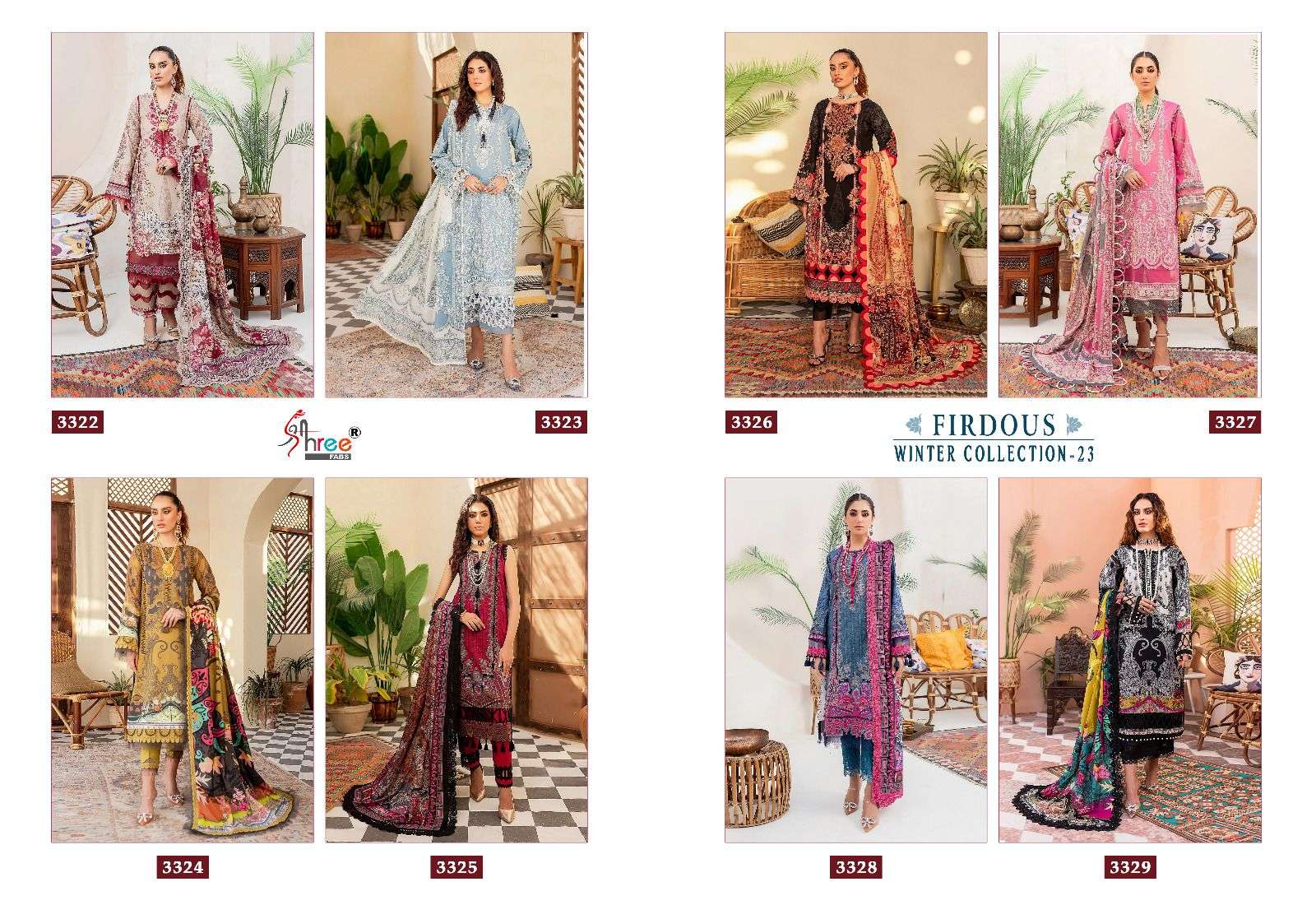 SHREE FABS FIRDOUS WINTER COLLECTION 23